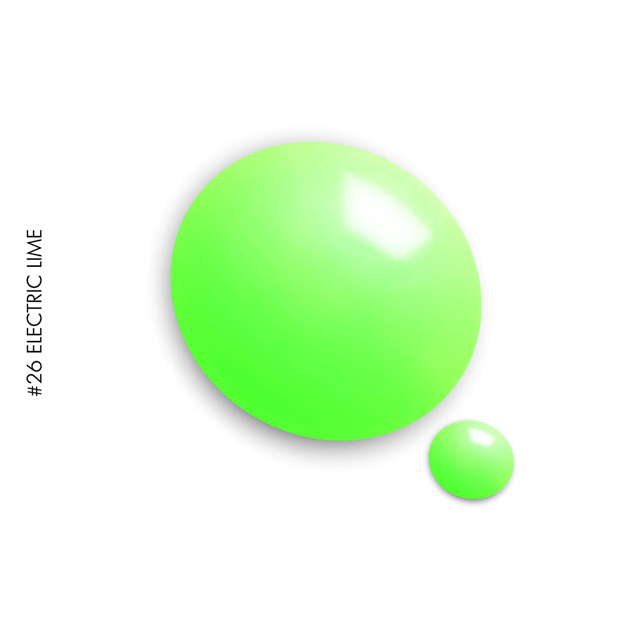 26 Electric Lime gel polish